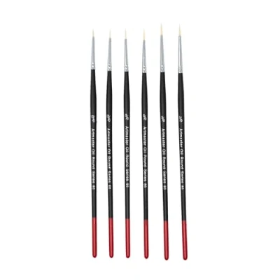 Image of Artmaster Oil Fine Detail Paint Brush Set of 6