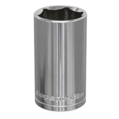 Image of Sealey S0683 WallDrive Socket, 1/2&quot; Square Drive, 32mm Deep