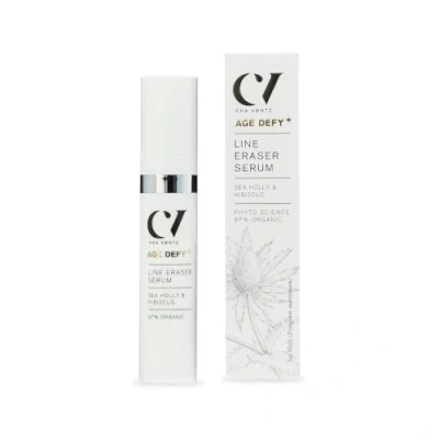 Image of Green People Age Defy+ Line Eraser Serum 10ml Natural &amp; Organic Anti Ageing For Fine Lines Laughter Crows Feet Paraben Free Ethyl Alcohol Cruelty Vegan