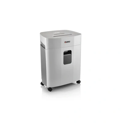 Image of Dahle PaperSAFE 240 Paper Shredder (10 Sheets, Oil Free, Jam Protection, Cross Cut, for Home Office) Grey, 54.5 x 44.3 27.3cm