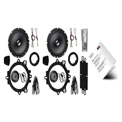 Image of TS Peugeot 208 Custom Fit speaker upgrade package made for 2012 to 2019