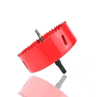 Image of M42 Hole opener, Bi Metal 200mm Saw Tooth Cutter Drill Bits Cutting Opener For Iron Aluminium, Pipe, Plastic, Stainless, Metal, Wood