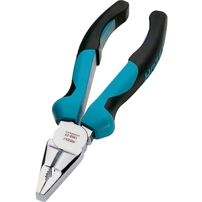 Image of HAZET 1850 22 170 mm Combination Pliers Bright Chrome Plated