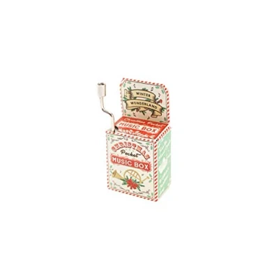 Image of CGB Giftware Christmas Music Box &#039;Winter Wonderland&#039; Joy To The World Range Wind Up Novelty Gift Secret Santa GB03004