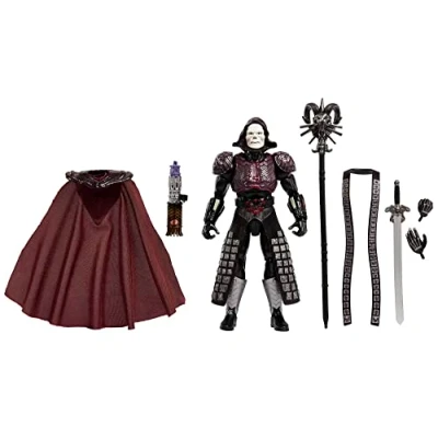 Image of Masters of the Universe Masterverse Action Figure Skeletor Articulated Movie Collectible with Swappable Body Parts and Accessories, MOTU Toy, HLB56