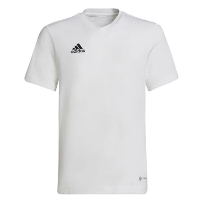 Image of adidas Unisex Kids Entrada 22 Tee, White, 5 6 Years