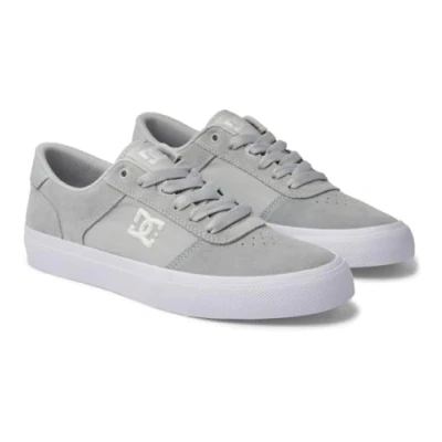 Image of DC Shoes Teknic Skate shoes, Size: 11, Grw grey white Leather and textile