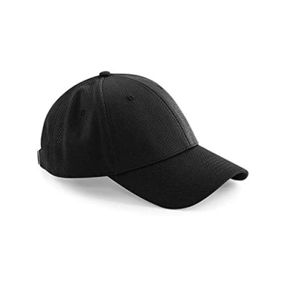 Image of Beechfield B196 Air Mesh 6 Panel Cap Black