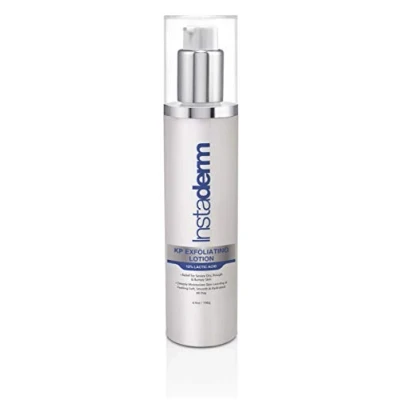 Image of KP Exfoliating Body Lotion Keratosis Pilaris Smoothing Moisturizing Treatment for Rough, Dry, Flakey &amp; Bumpy Skin Conditions with Lactic Acid, AHA. Smooth, Soft Hydrate Relief Cream.