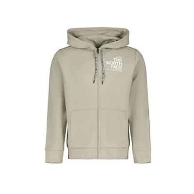 Image of THE NORTH FACE Men&#039;s New Blanca Peak Poly Cotton Fz Hd Jacket, Clay Grey, S