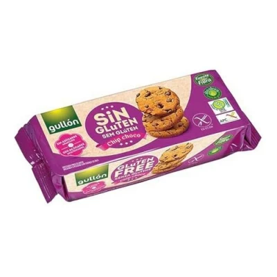Image of Gullon No Added Sugar and Gluten Free Choc Chip Cookies 130 gr. (Pack of 12)