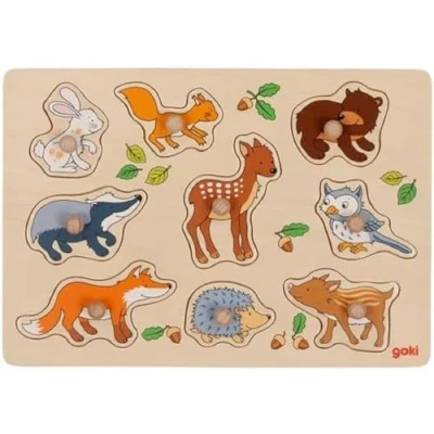 Image of goki 57387 Puzzle Forest Animals