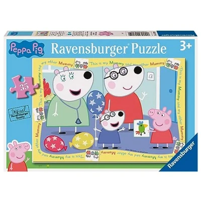 Image of Ravensburger Peppa Pig 35 Piece Jigsaw Puzzle for Kids Age 3 Years Up Toddler Toys