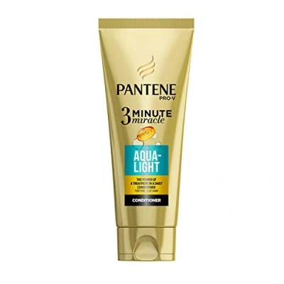 Image of Pantene Pro V 3 Minute Miracle Aqua Light Conditioner 200ml