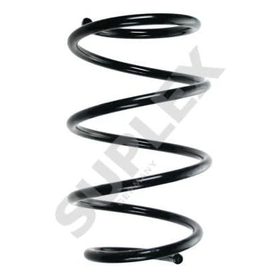 Image of 1713210704, A1713210704 Coil spring SUPLEX 19353 Front Axle with constant wire diameter yellow, red MERCEDES BENZ: SLK
