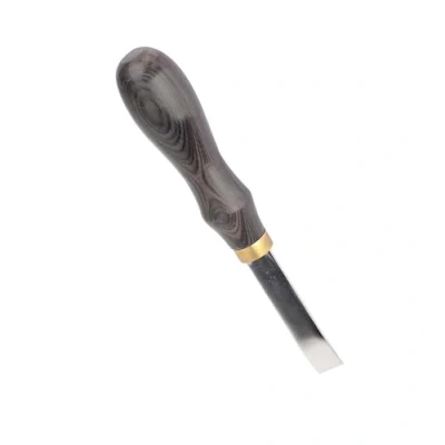 Image of Leather shovel ebony french wide thin knife thinner carving edger diy (black 10mm), Tools