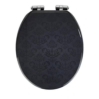 Image of Wenko 22977100 Toilet Seat, Grey, One Size