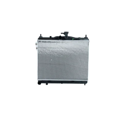 Image of 253101C000, 253101C100, 253101C106 Engine radiator NRF 53361 Aluminium 498mm 373mm 16mm Brazed cooling fins HYUNDAI: Getz