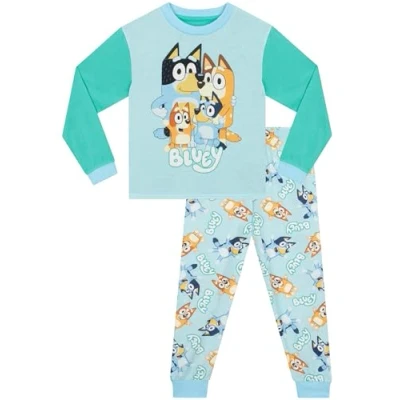 Image of Bluey Pyjamas Boys Boys&#039; Pyjama sets Bingo Long Sleeve PJs For Blue 18 24 Months