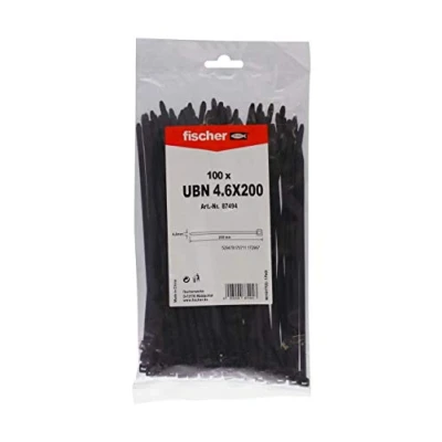 Image of fischer Cable Tie UBN 4.6 x 200 Black