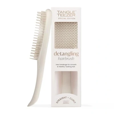 Image of Tangle Teezer Ultimate Detangler Hairbrush, For Wet and Dry Hair, Detangling Brush All Hair Types, Two Tiered Teeth Reduce Breakage Eliminate Knots, Pumice Gray, Matte Finish