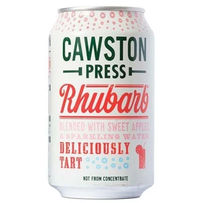 Image of (Pack Of 10 Rhubarb Can CAWSTON PRESS