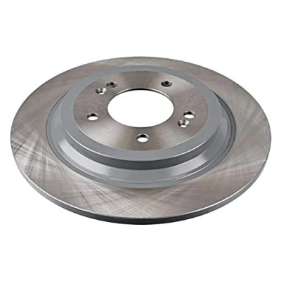 Image of 58411D3700, 58411D7700 Brake disc BLUE PRINT ADG043222 Rear Axle 302mm 10mm 5 Hole 114mm solid Coated HYUNDAI: Tucson, Tucson Box Body / SUV