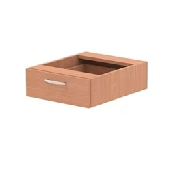 Image of Impulse 1 Drawer Fixed Pedestal Beech