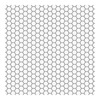 Image of Contour Hexagon Lattice Teal Wallpaper