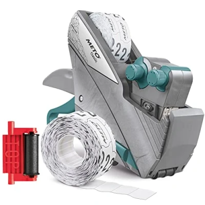 Image of METO Classic XL Giant prijstang set prijs, groot formaat letterype (1 regelig, 7 posities, voor 29x28 mm