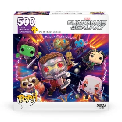 Image of Funko POP! Puzzles Marvel Guardians of the Galaxy Jigsaw 500 pieces 45.7cm x 61 cm English