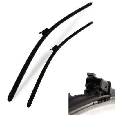 Image of Fits Volvo S60 2019 onwards Unheated Water Spray Front Wiper Blades Set 24&quot;20&quot; HY 093 C