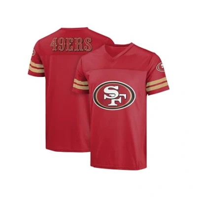 Image of FOCO NFL Men&#039;s Officially Licensed Primary Logo Game Day Team Jersey, San Francisco 49ers Red, Large