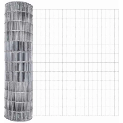 Image of vidaXL Euro Fence 1.6x10 m Galvanised Steel