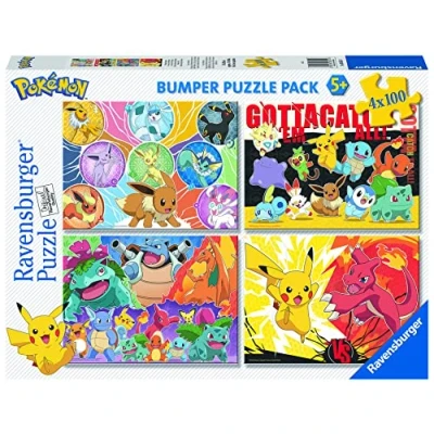 Image of Ravensburger 05651 Pokemon Puzzles, Multicolour