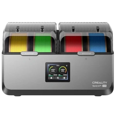 Image of Creality 4 Spool Filament Dryer Box, Space Pi X4 Dryer, Dual Independent Heaters up to 85C, 360 200W PTC Fast Drying &amp; Moisture Free Storage, for PLA, PETG, ABS,TPU, 1.75mm/2.85mm Rolls