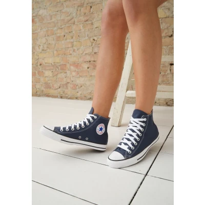 Image of Converse Chuck Taylor ALL STAR HI Hightop trainers, Size: 10, Navy shoes