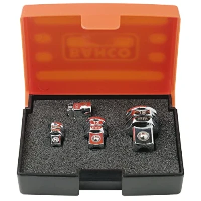 Image of Bahco 1RMA/S4 Ratcheting Wrench Adaptors Set, Multi Colour, Set of 4 Piece