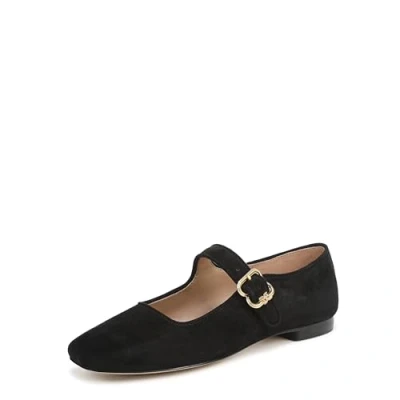 Image of Sam Edelman Shoes for Women Michaela Mary Jane Flat Medium Fit Black UK 5