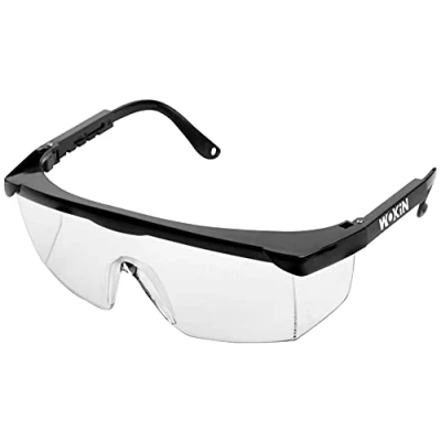 Image of TOOLSTEK WOKIN Safety Goggles Anti Fog Glasses for Lab Work Dust Proof Eyes Protector Impact Resistant Lens Construction Laboratory Outdoor Eye Protection