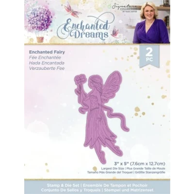 Image of Sara Signature Enchanted Dreams Collection Stamp &amp; Metal Die Fairy