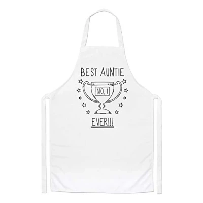 Image of Best Auntie Ever No.1 Trophy Chefs Apron