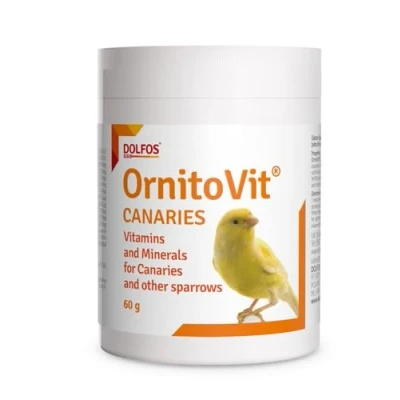 Image of OrnitoVit Canaries 60g Zebra Finches Java Vitamins Minerals Amino Acids
