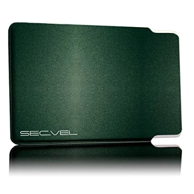 Image of SECVEL TÜV Tested and Patented Protective case 5 fold Protection Cover Helios RFID NFC Blocker Magnetic Field Shielding Jammers for Credit Card, EC Identity Card 100% Active