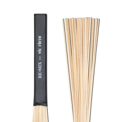 Image of Vic FIrth RE MIX Drum Brushes Birch Dowels Mid Range