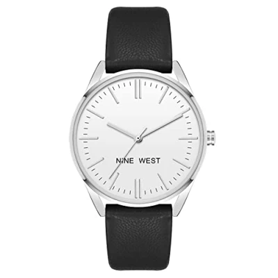Image of Nine West Dress Watch NW/1995SVBK