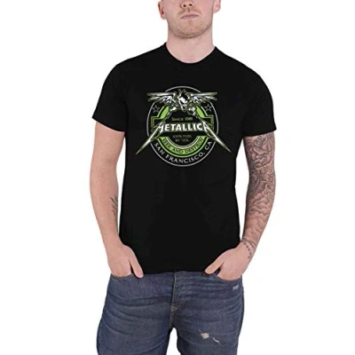 Image of Paradiso Clothing Metallica FUEL Unisex Print Tshirt, Size: Small, Black