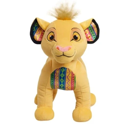 Image of Just Play Disney The Lion King 30th Anniversary Large Plush Simba, Kids Toys for Ages 2 Up
