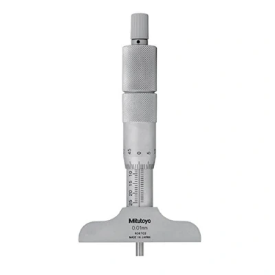 Image of Mitutoyo 129 153 Interchangeable Rod Depth Micrometer 0 300mm