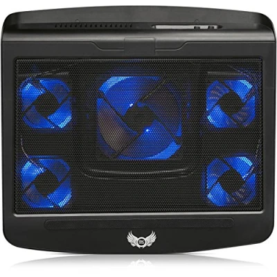 Image of NOTEBOOK LAPTOP COOLER 5 x Fans 2 USB 10 17&quot; ZOLL